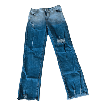 Blue ombre jeans
