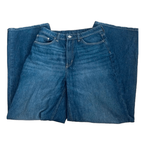 Blå wide leg jeans