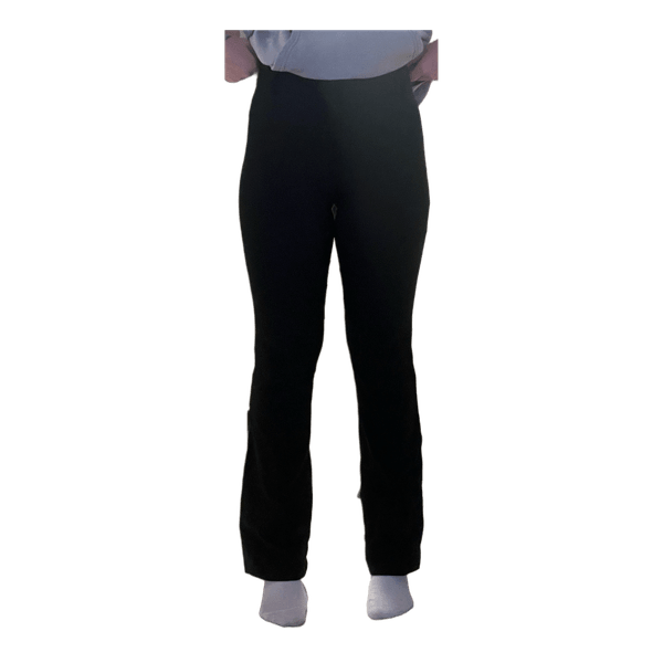Black fitted trousers