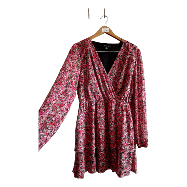Flowy, summery floral dress