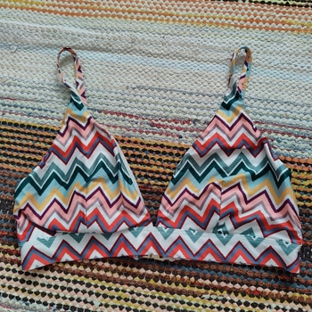 Kuviollinen bikini yläosa KappAhl