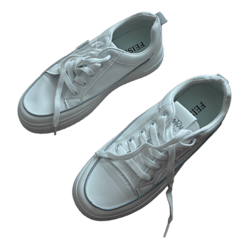 White sneakers