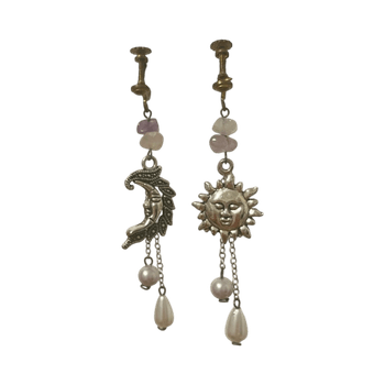 Gothic handmade ear clips