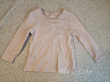 Pink long sleeved top