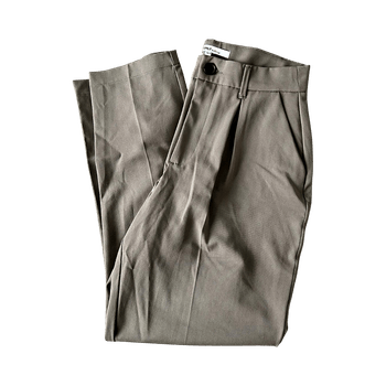 Beige tailored pants