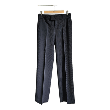 Monton Women’s Black Pinstripe Dress Pants Trousers Size 36 / UK12 Office Business Casual