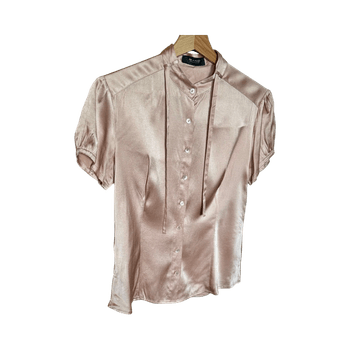 Silk satin blouse