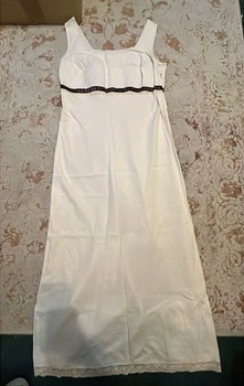 Cream maxi slip dress(never used)