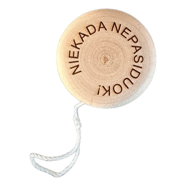 Medinis jojo žaislas