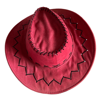 Red cowboy hat