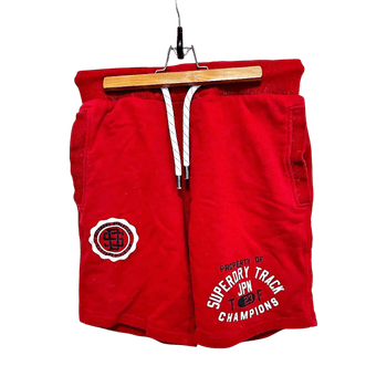 Punaiset Superdry collegehousut miehille