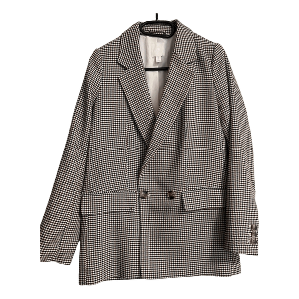 H&M houndstooth blazer