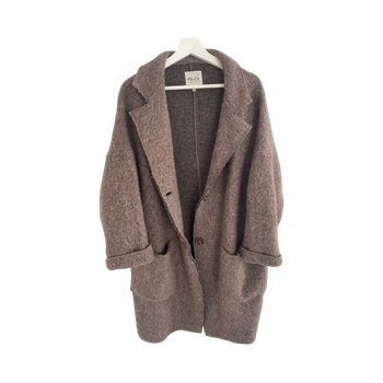 Brown coat