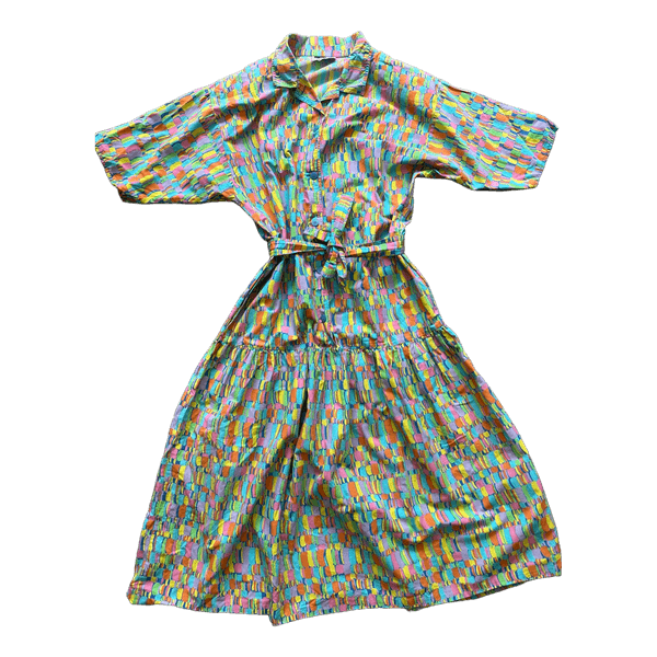 Marimekko värikäs midimekko