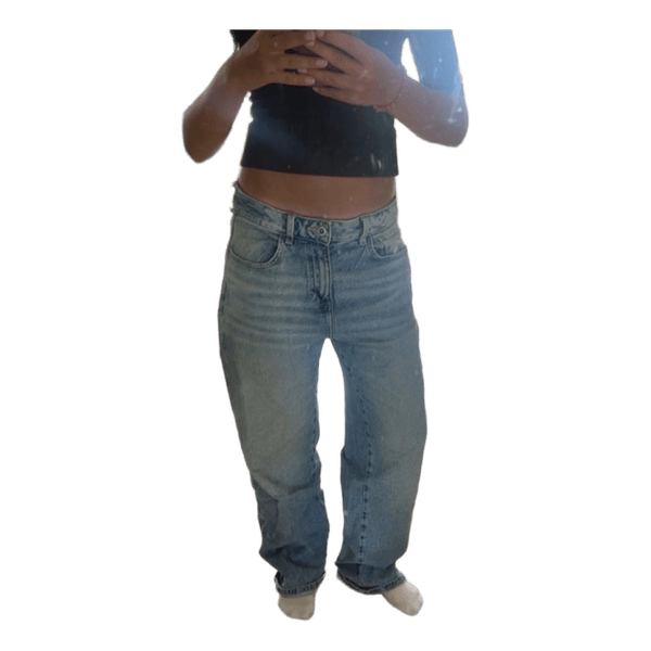 Lyseblå Zara jeans