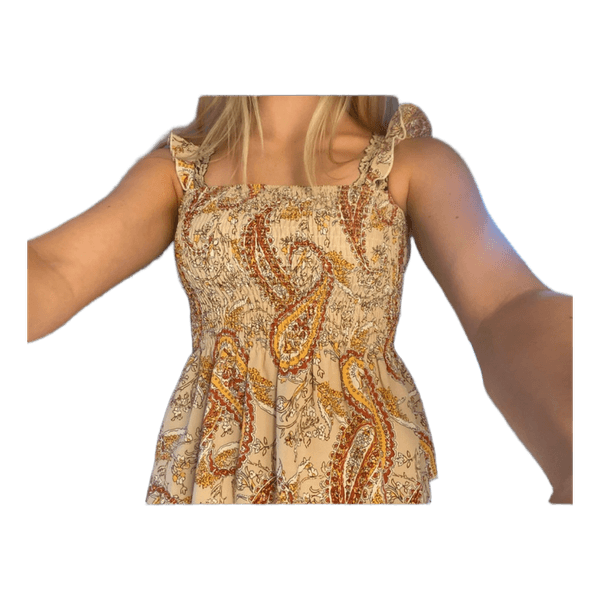 Shein Paisley mønstret top