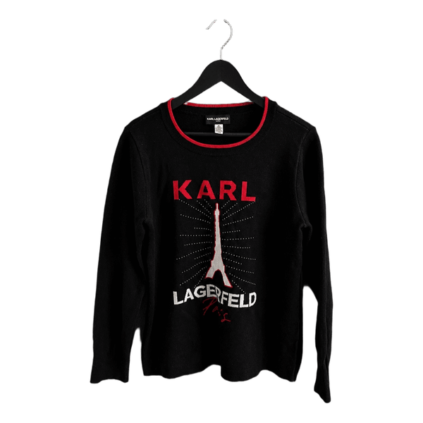 Karl Lagerfeld Eiffel tower sweater