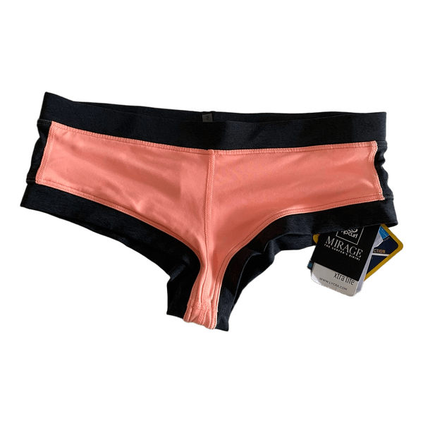Rip Curl Mirage Active Bikini Bottoms Shorts Pink Black Size S BNWT Surf UV