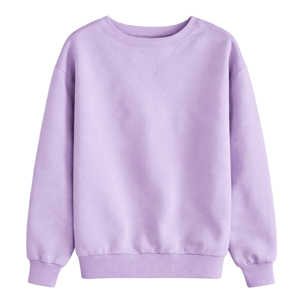 Lavender oversized sweatshirt