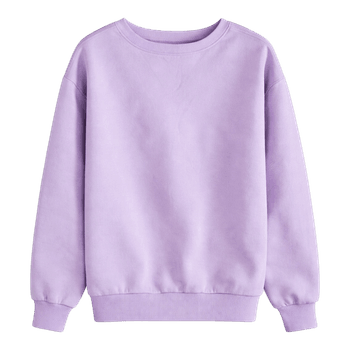 Lavender oversized sweatshirt