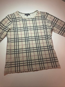 Burberry women’s long-sleeve shirt (M)
