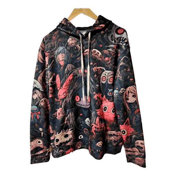 Anime graphic hoodie