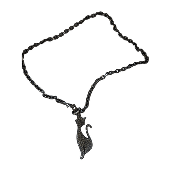 Cat pendant necklace