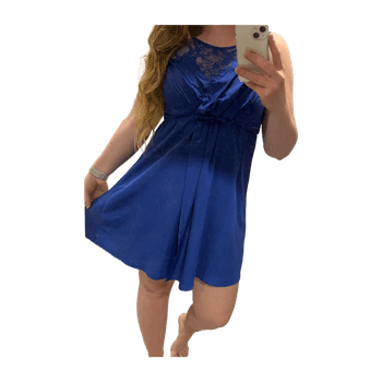 Jean blush dress