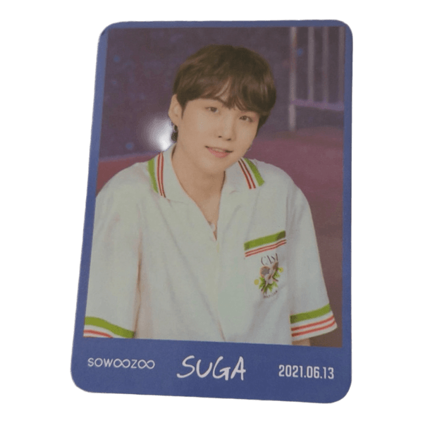 BTS Suga Sowoozoo valokuvakortti
