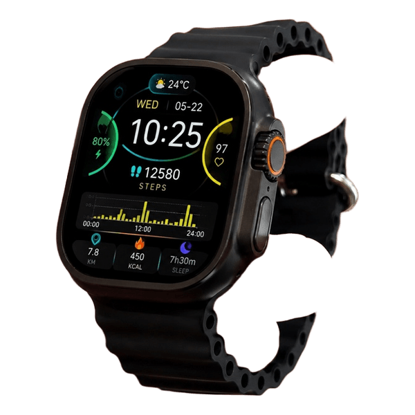 Black smart watchHk 11 ultra 3