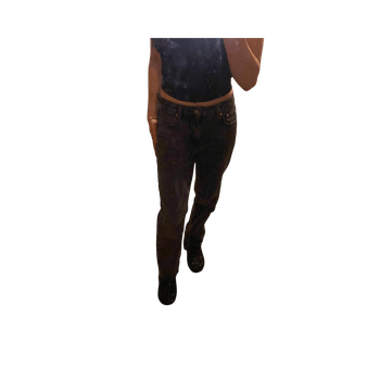 Mustat leveälahkeiset farkut