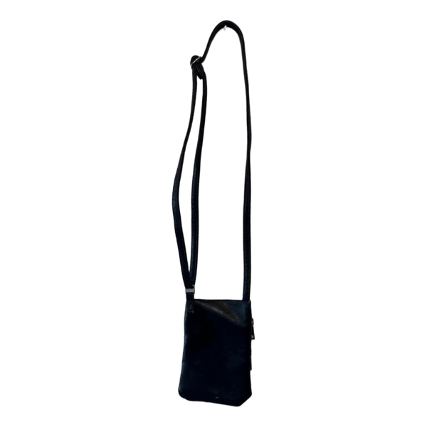Sort crossbody taske