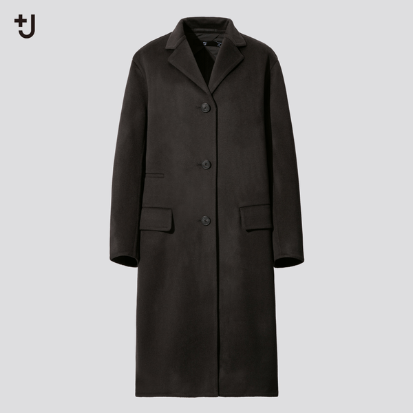 Cashmere blend chesterfield coat