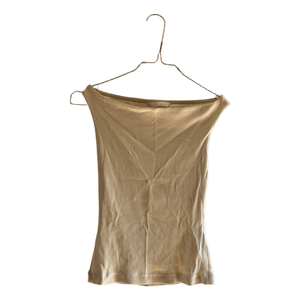 Gul ribbet top