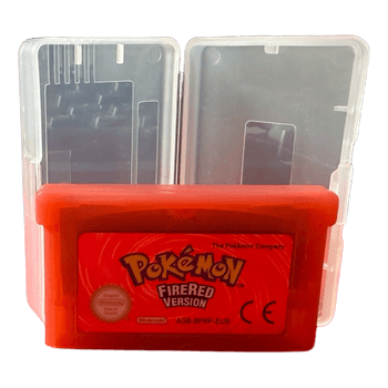 Pokemon FireRed game cartridge