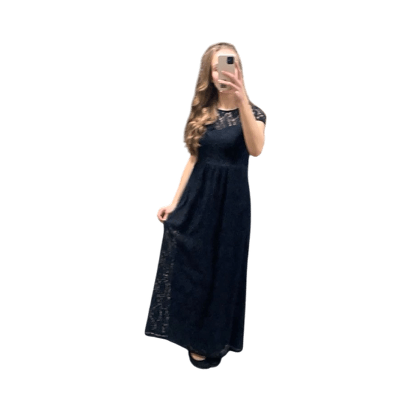 Laivastonsininen pitkä mekko (Compania Fantastica)