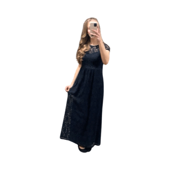 Laivastonsininen pitkä mekko (Compania Fantastica)