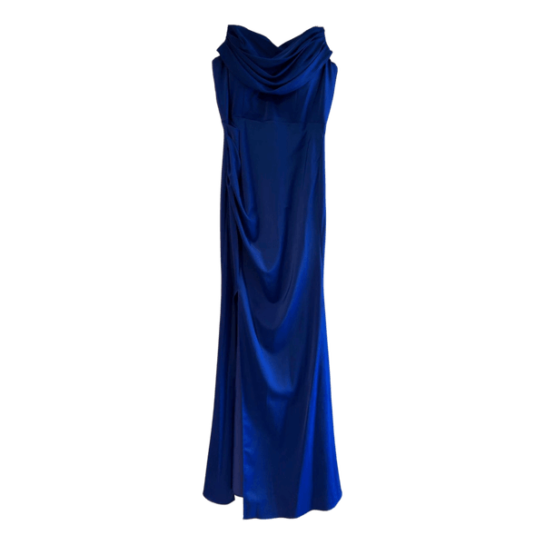 Blue maxi dress