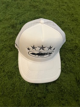 Corteiz Valkoinen Trucker Lippis
