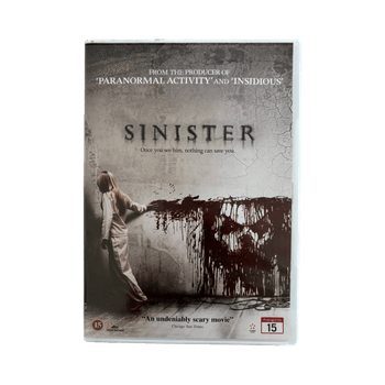 Sinister kauhuelokuva DVD –  horror movie / kauhuelokuva