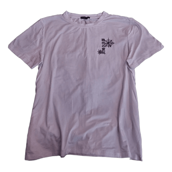 White graphic t-shirt