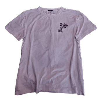 White graphic t-shirt