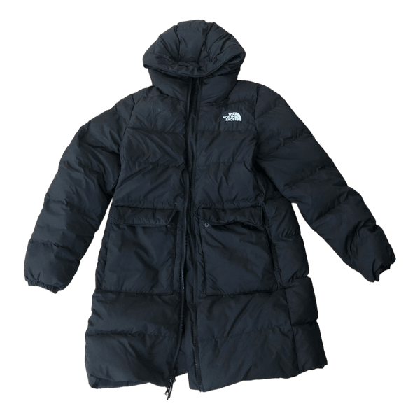 Sort The North Face dynejakke
