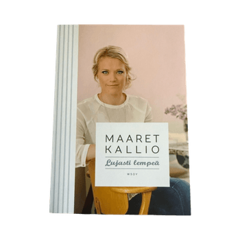 Maaret Kallio Lujasti lempeä -kirja.