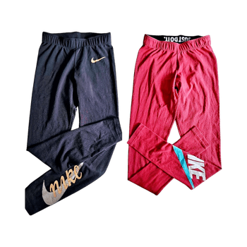 NIKE logo sport leggings set 