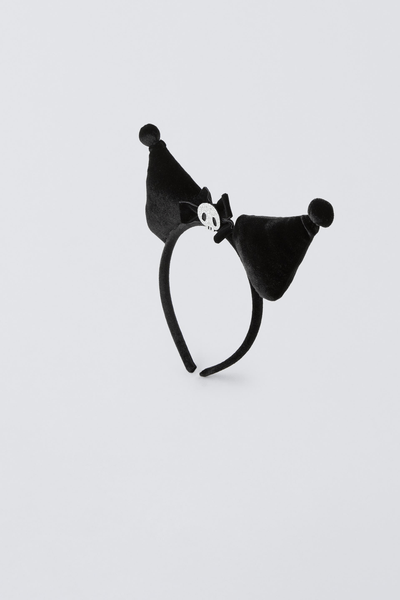 Kuromi velvet ear headband