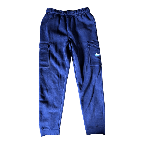 Blue Nike cargo joggers