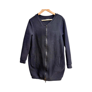 Aarre / Aarrelabel musta collegetakki, koko M