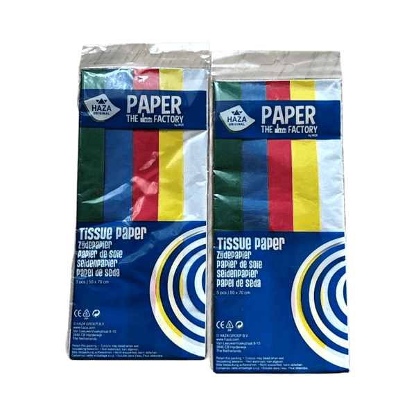 Haza multicolor tissue paper