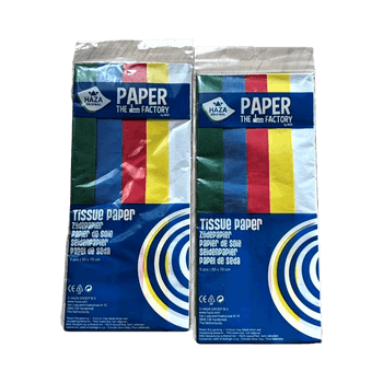 Haza multicolor tissue paper